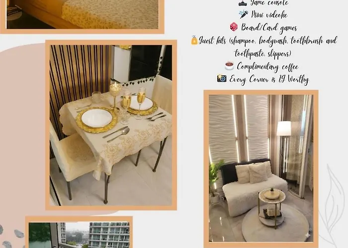 1br Azure Near Airport & Mall View, Netflix, 100mbps 4*
